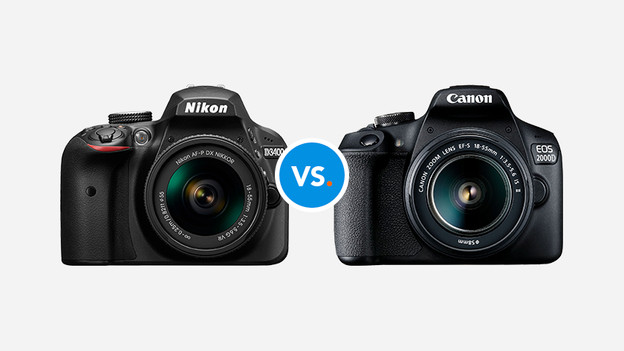 Canon vergelijken met Nikon