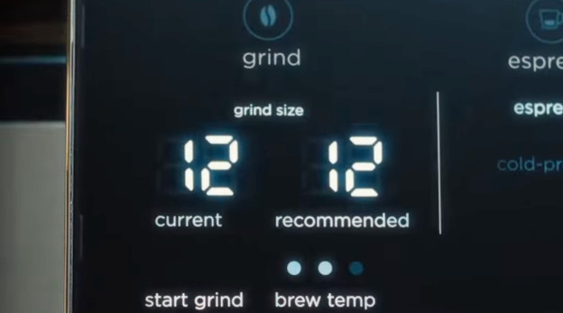 Barista assist technology op een Ninja piston machine.