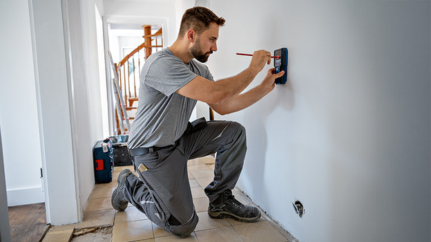 Leidingzoeker gebruiken