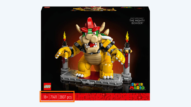 LEGO setnummer onder op de doos