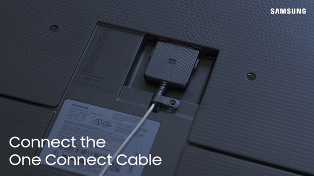 Samsung One Connect Box kabel aansluiten