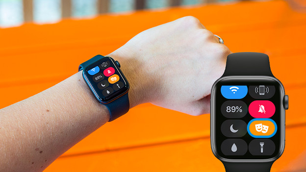 Apple Watch in 'Theater Mode'