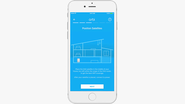 Place the other satellites