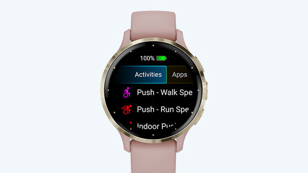 Venu 3: rolstoelmodus en trainingseffect