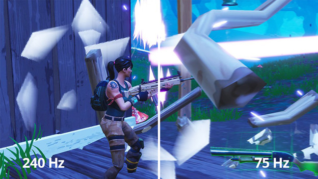 Monitor 75 Hz eenvoudige games