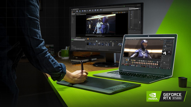NVIDIA Studio grafisch beeldbewerken