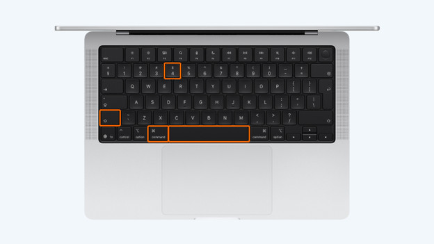 MacBook screenshot venster