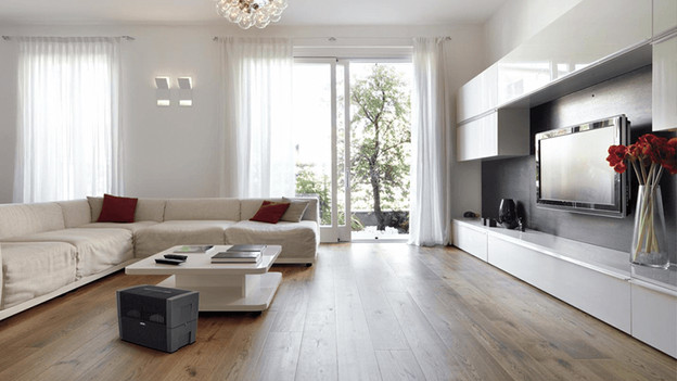 Ventilation system humidifier