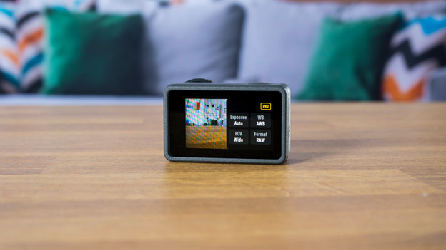 DJI Osmo Action 3: no color spaces