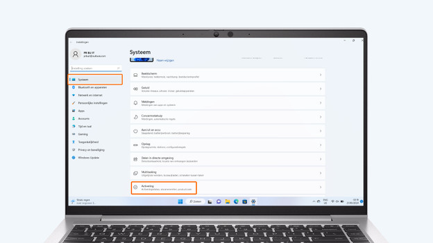 Windows instellingen