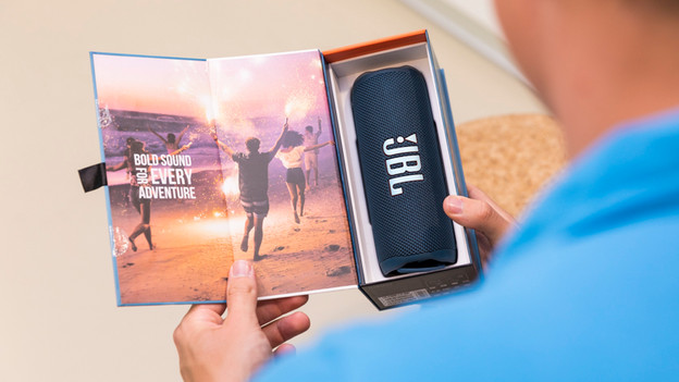 Speaker in verpakking