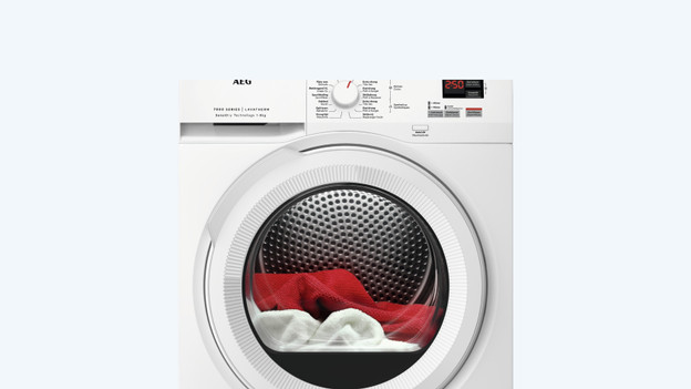 AEG wasdroger droogt niet