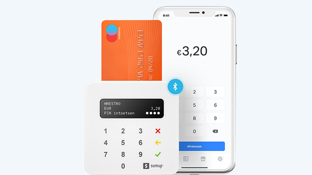 SumUp Solo Lite: via smartphone