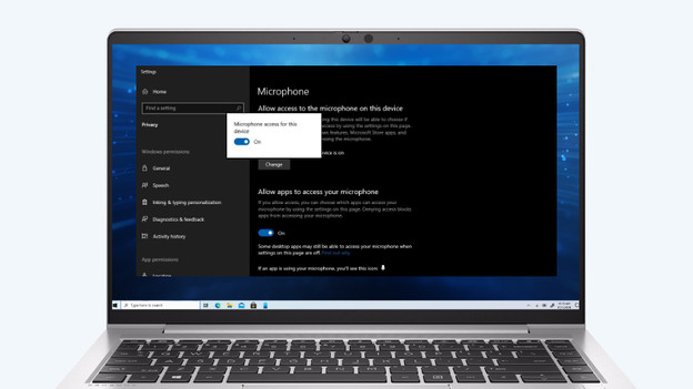 Step 2: check your microphone settings