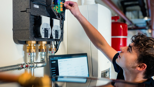 Verwarmen met een dynamisch energiecontract