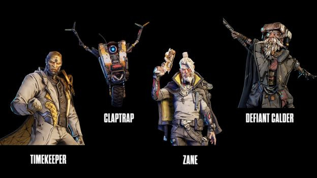 personages Borderlands 4