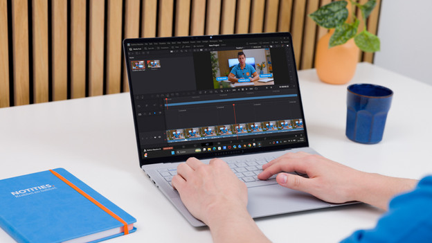 OLED panel photo editing
