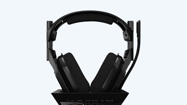 Logitech G Astro A50: via optical cable