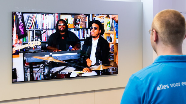 Geluid van de LG G2 OLED EVO tv