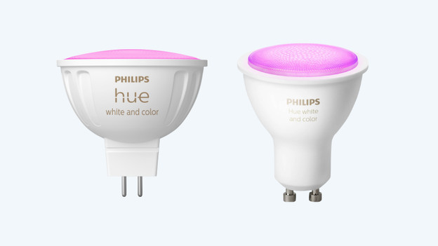 Lamp with GU10 fitting and MR16 fitting