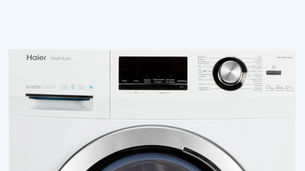 Haier washing machine display