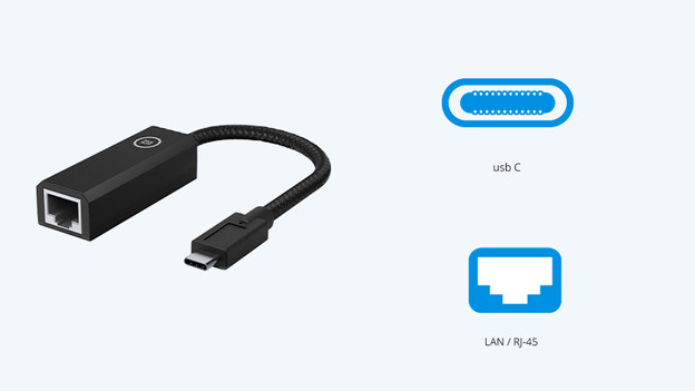 USB-C to Ethernet converter