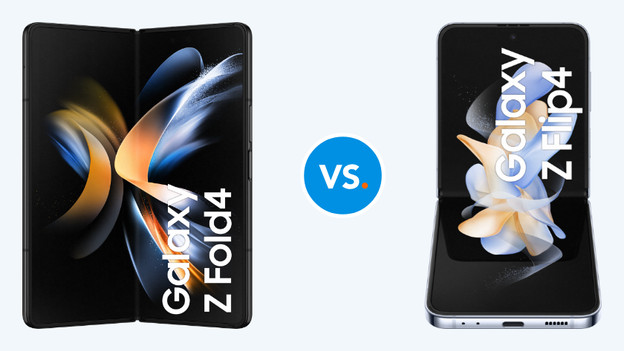 Compare the Samsung Z Fold 4 to the Z Flip 4