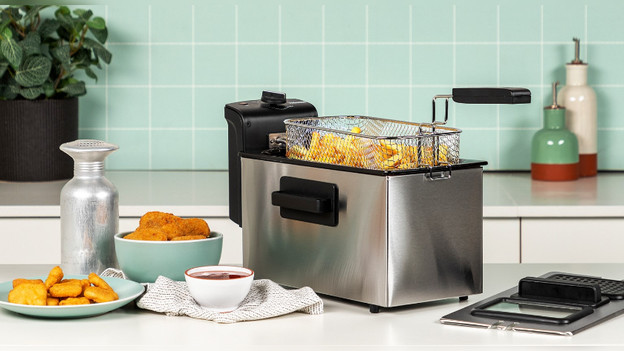 frituurpan met friet