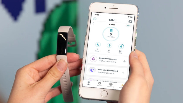 Connect phone to Fitbit