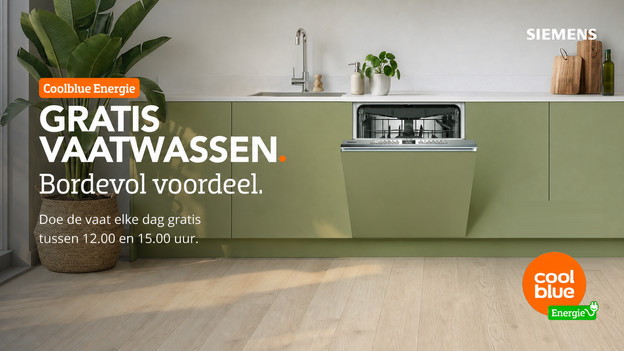 Nu ook Gratis Vaatwassen met Siemens