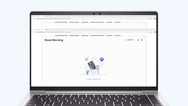 De nieuwe software staat op je computer