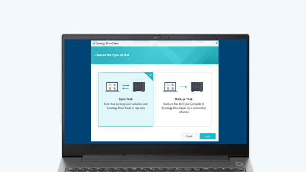 Synology Drive geïnstalleerd