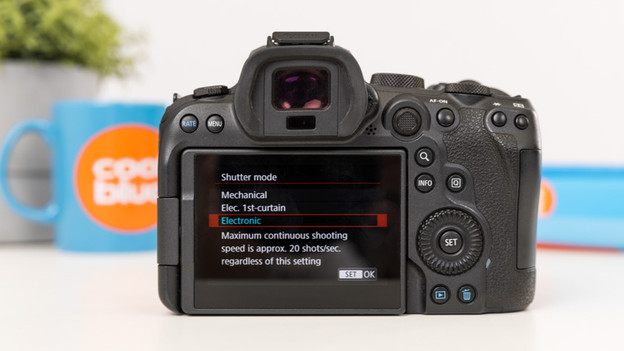 Mirrorless camera: many frames per second