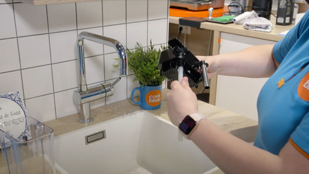 Remove the milk spout and milk intake tube