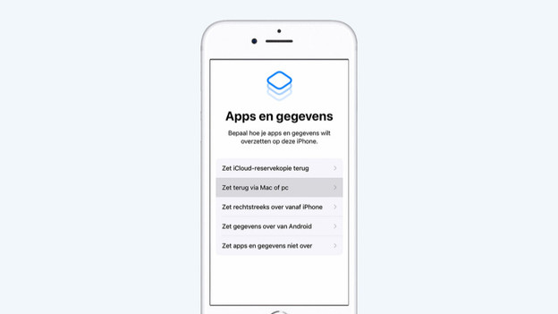 Je gegevens op je nieuwe iPhone zetten via iTunes