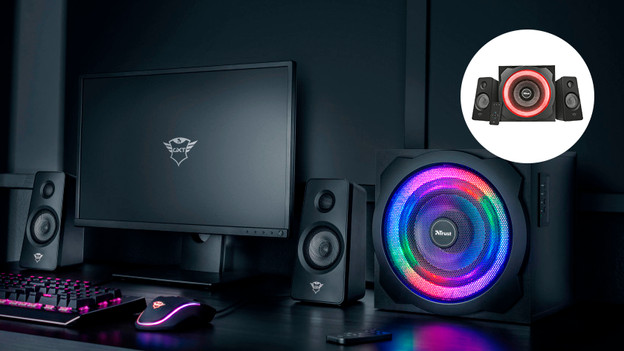 RGB surround sound speakers