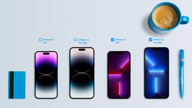 iPhone 13 Pro (Max): standard notch