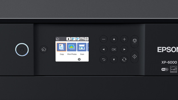 Epson XP-6000 screen