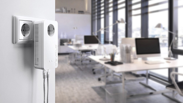 Powerline adapter indoors