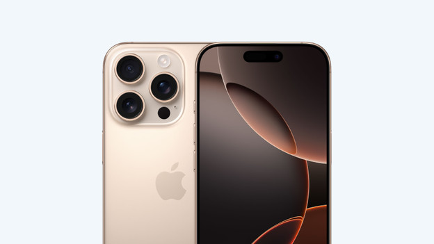 iPhone 16 Pro: bedienen met 1 hand