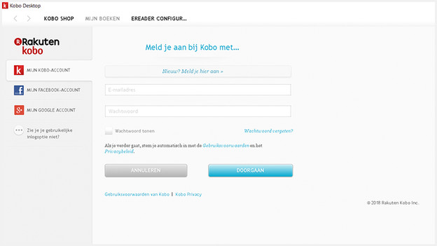 Kobo login