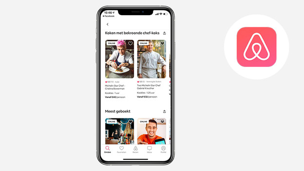 Apple iPhone app Airbnb