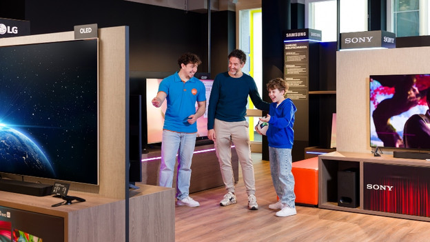 Which TVs are in the store?