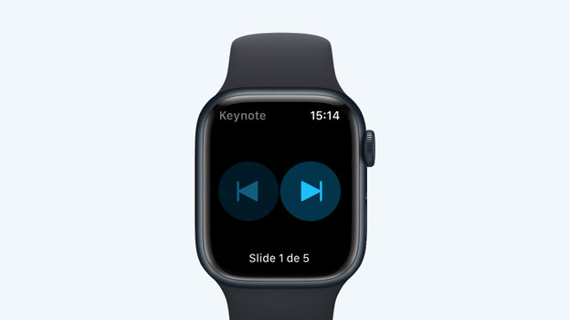 Apple Watch as a clicker in Apple Keynote