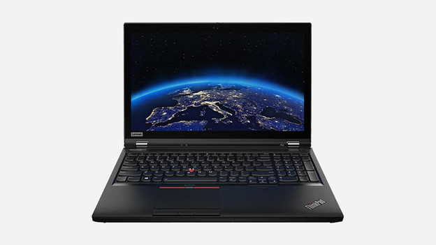Een lenovo workstation laptop.