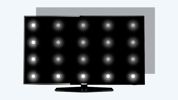 Back lit global dimming