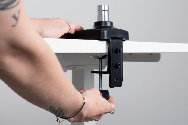 monitor voet installeren