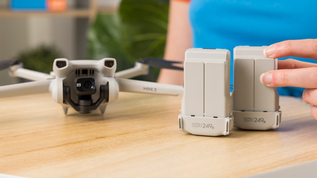 Mini 3: 38 minuten vliegen