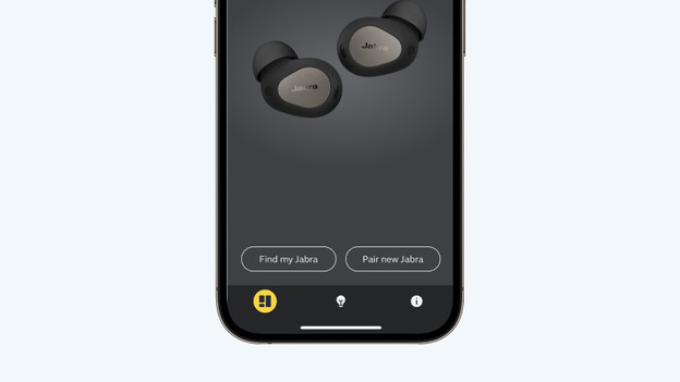 Connect Jabra earbuds