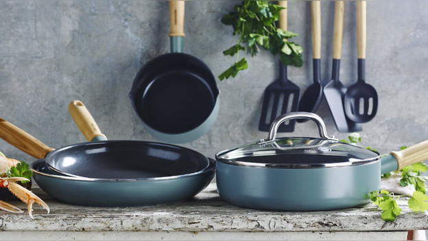 Greenpan pannen in keuken